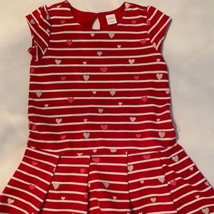 Gymboree Girls Valentines Dress - Size 7